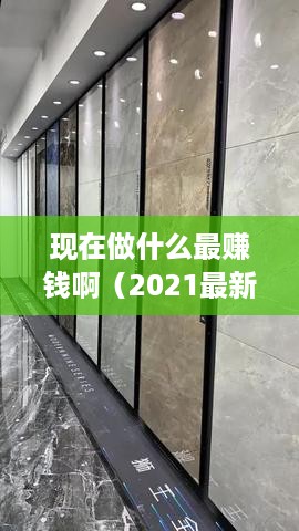 现在做什么最赚钱啊（2021最新赚钱方法大揭秘）